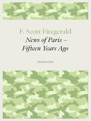 cover image of News of Paris--Fifteen Years Ago